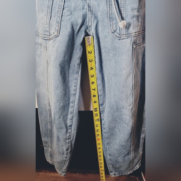 Casual Blue Boyfriend Jeans - Picture 6 of 10